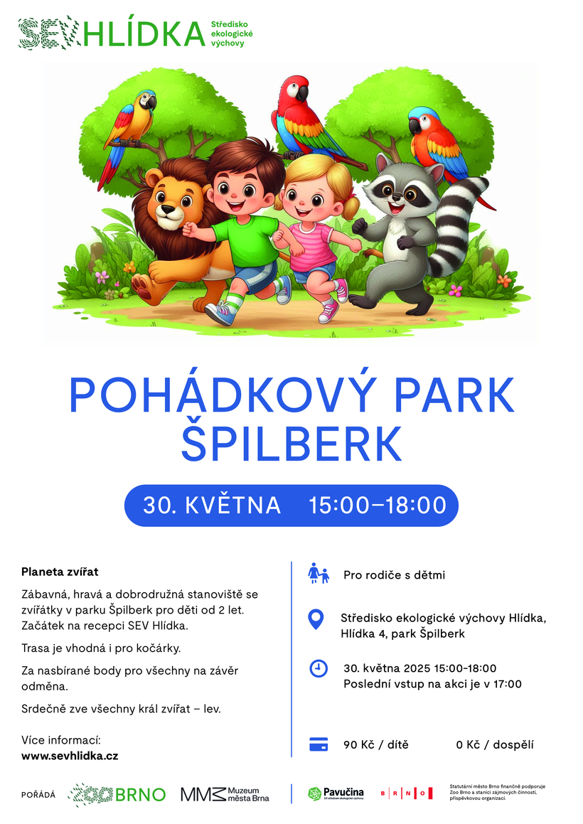 Pohádkový park Špilberk 2025